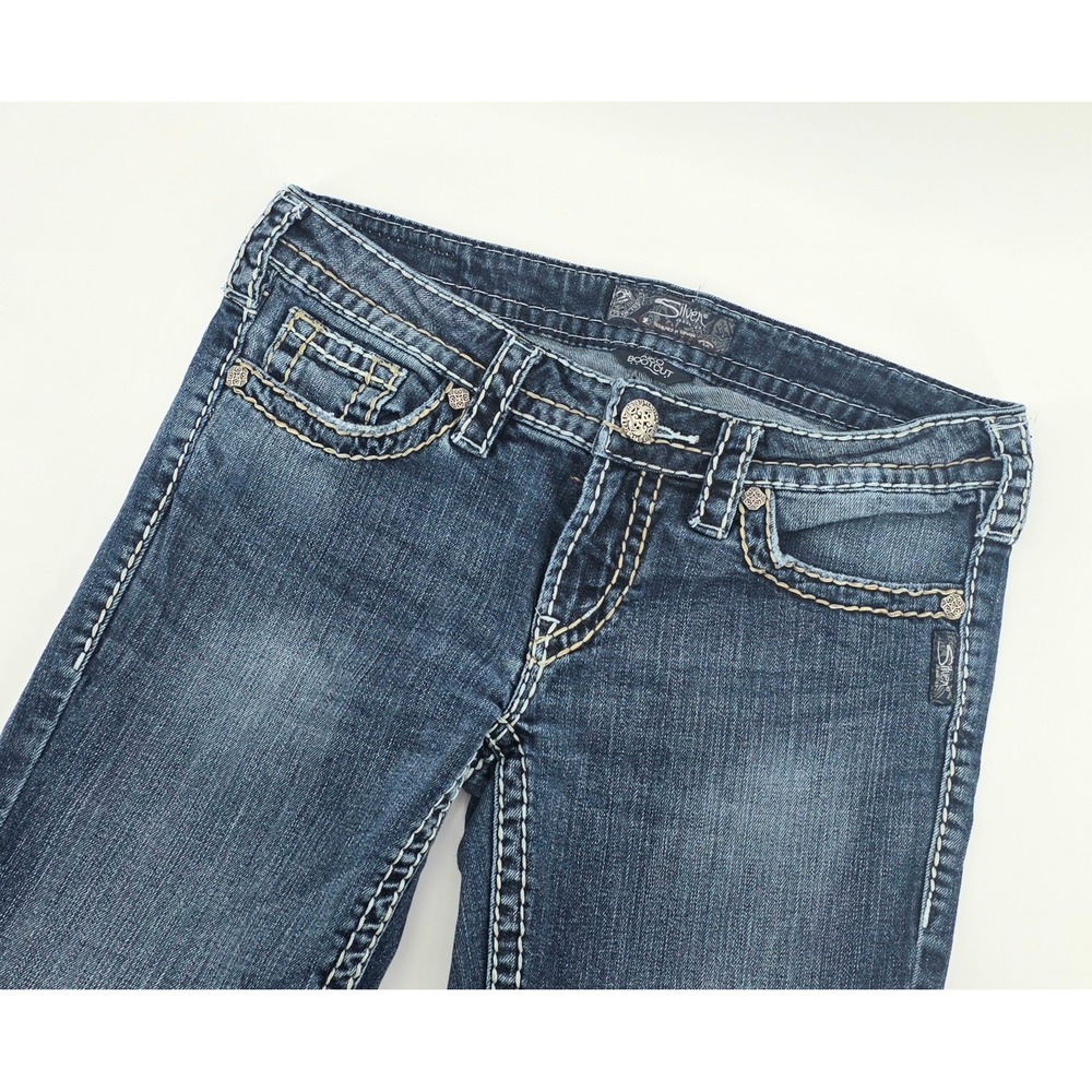 Silver Jeans Co Y2K Aiko Bootcut Size W29/L33 Women Western Denim Blue Pants